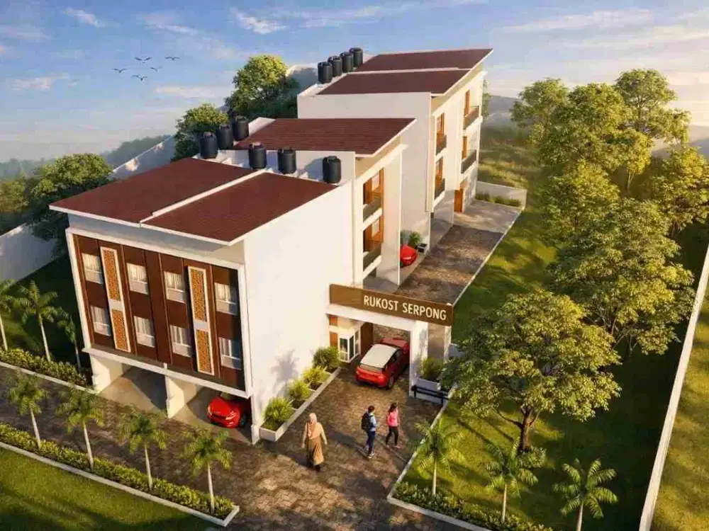Jual Kos Baru Dekat Kampus UNPAM Buaran Serpong Tangerang Selatan 4 kamar