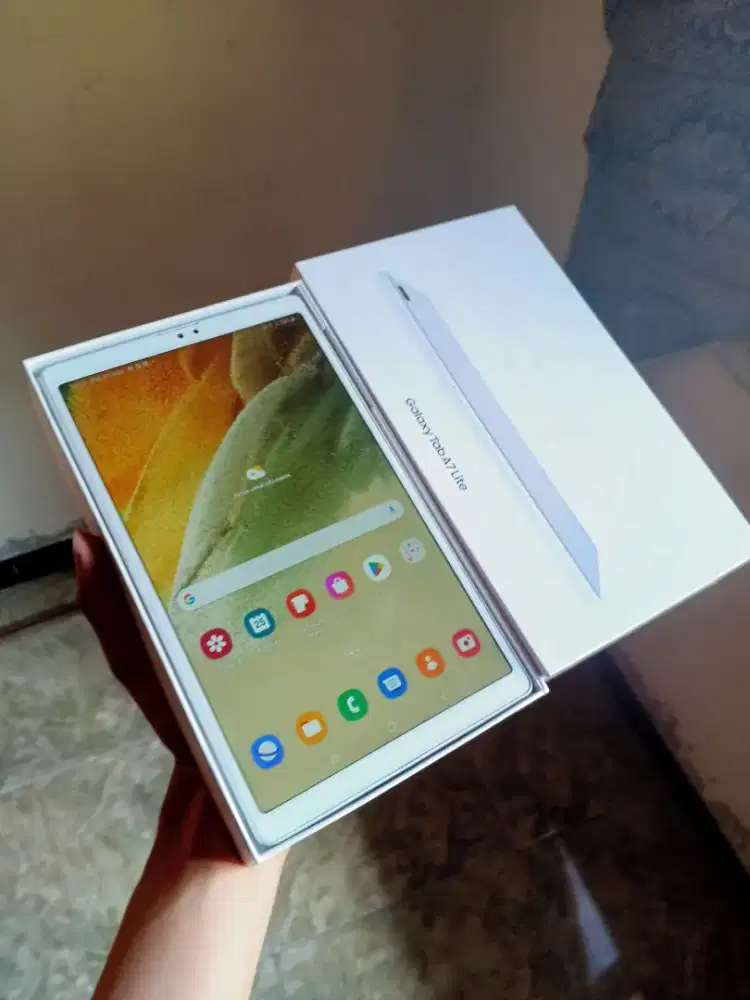 Samsung Tab A7 lite 3/32 Fullset SEIN Resmi Indonesia
