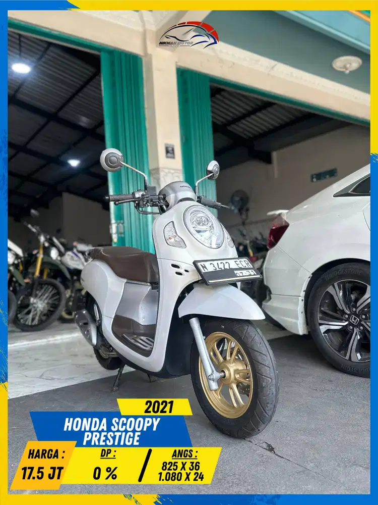 HONDA SCOOPY PRESTIGE 2021 SIAP ANGKUT MASZEHH HIKMAH MOTOR KEPUH