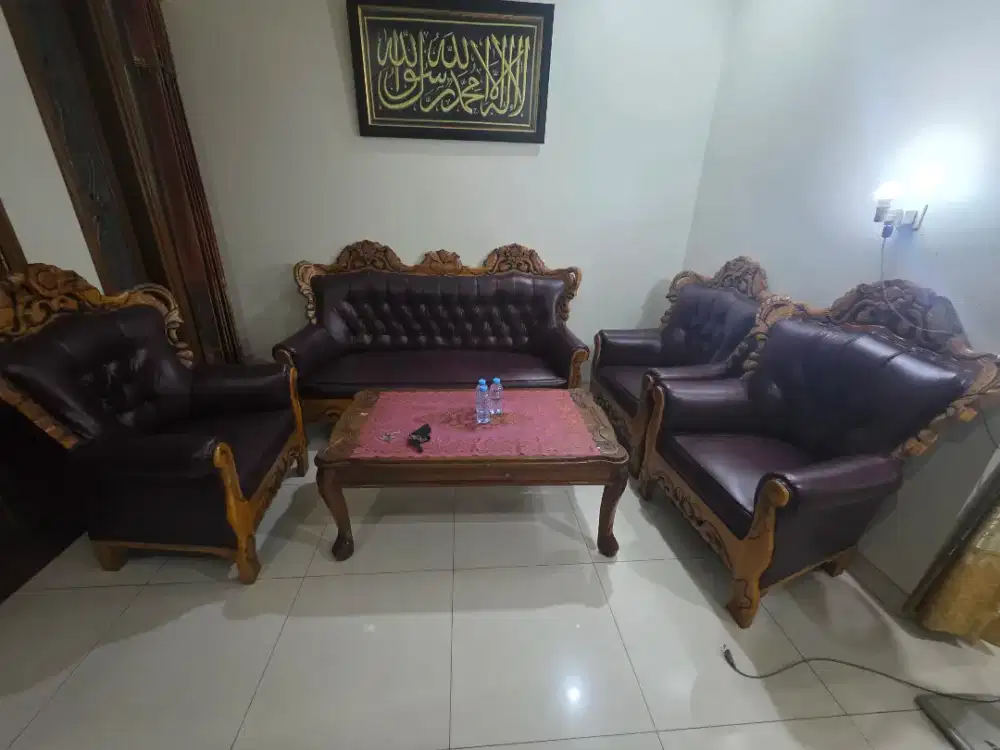 Sofa kursi jati