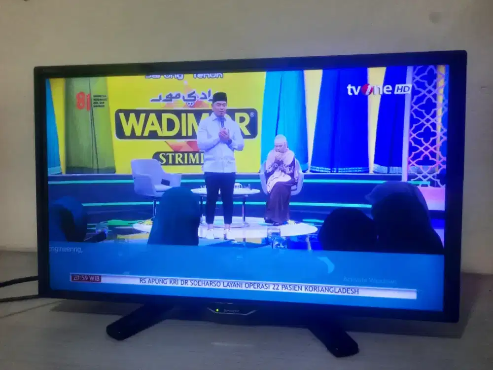 TV-SHARP-24INCH (Analoc Slim)Normal Siap Pasang Harga Murah HB-WA aja