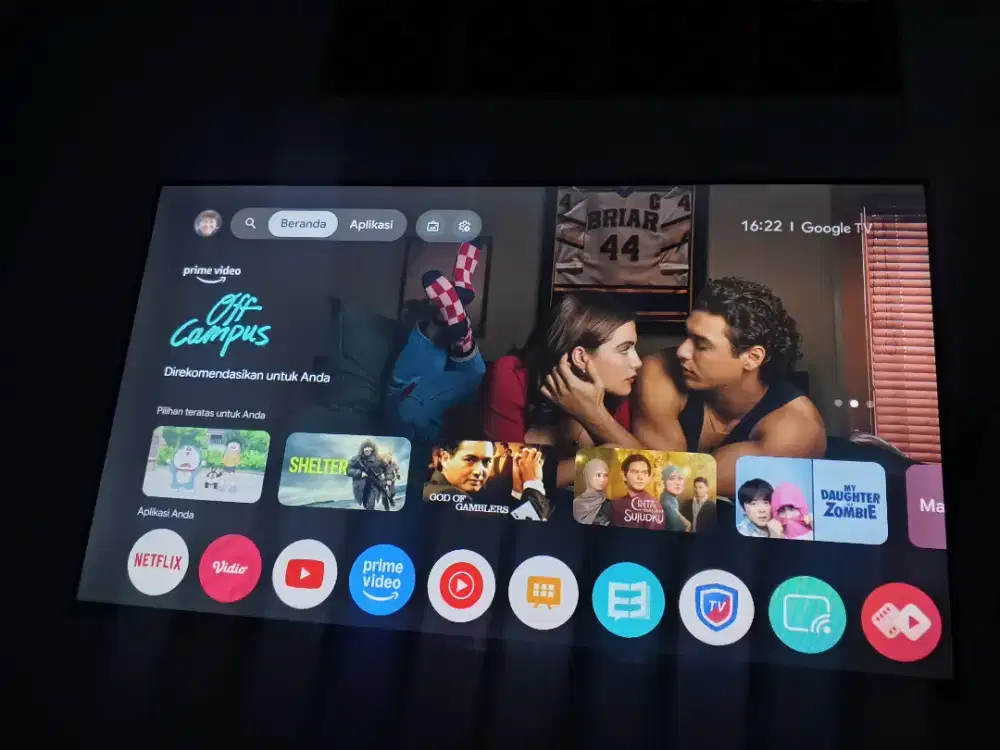 Sharp Aquos 43 Inch Google TV (Model: 2T-C43GH3000I)