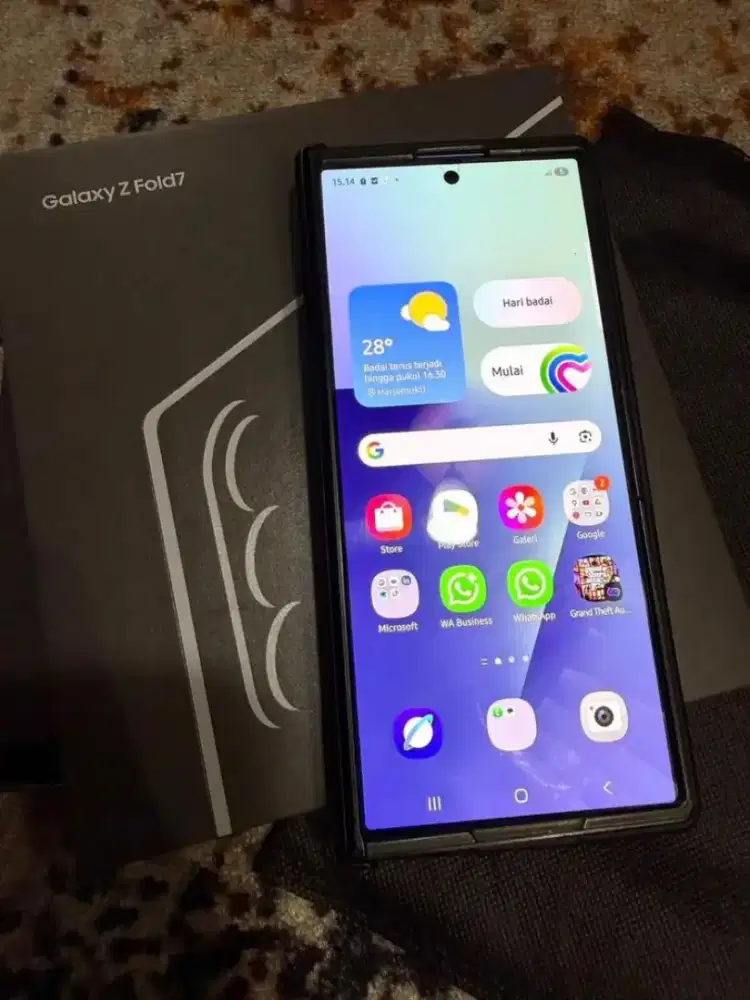 Samsung z fold 7 12/256GB Ex inter jaringan 3 bulan