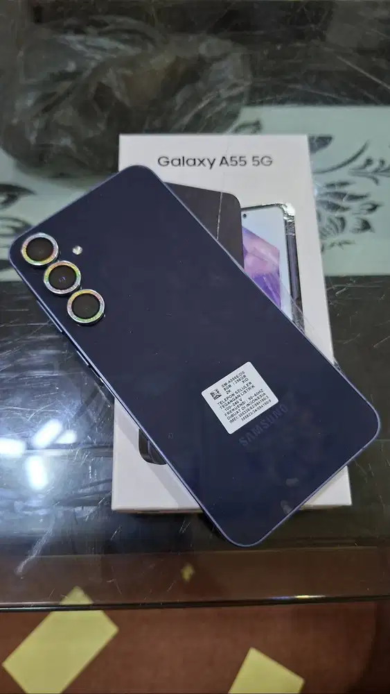 Samsung A55 (8/256) dark navy. LIKE NEW 99%