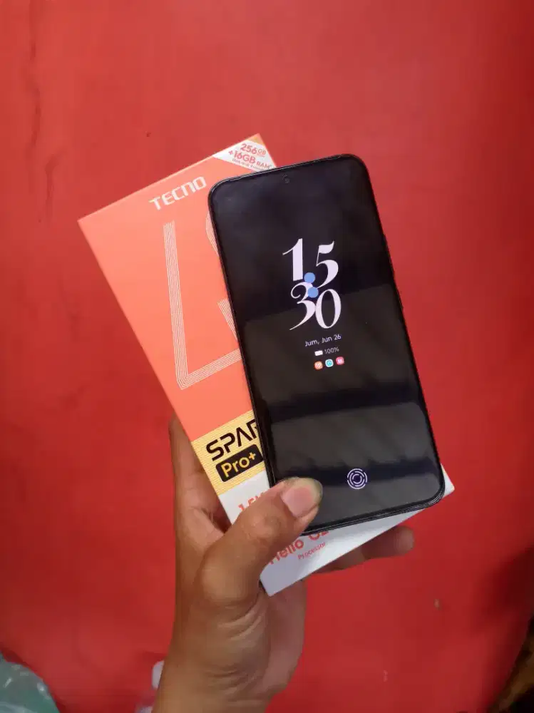 Tecno Spark 40 Pro Plus ,, Fullset garansi