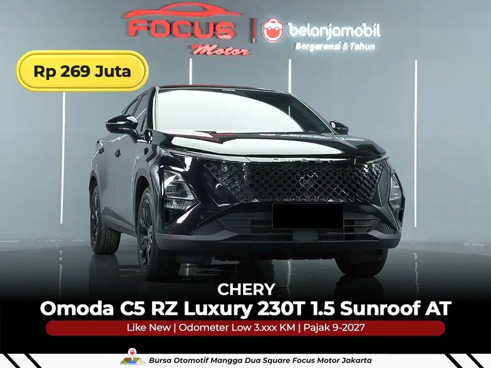 [ KM LOW 3RB ] Chery Omoda C5 C 5 RZ Luxury 230T 1.5 Sunroof 2025/2026