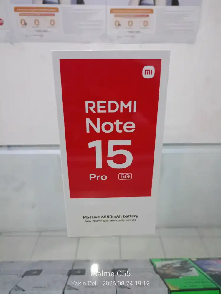 Redmi Note 15 Pro 5G 8/256 GB Dimensity 7400 Camera 200MP Garansi Resm