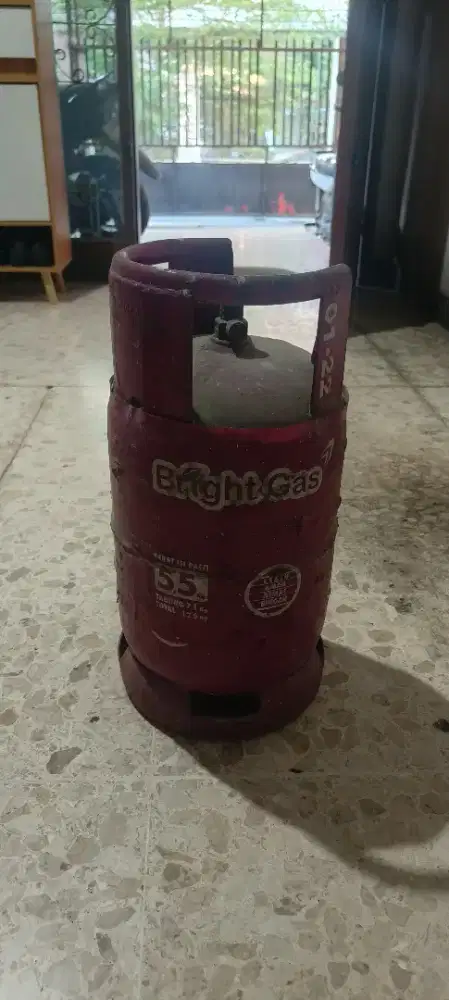 DIJUAL TABUNG BRIGHT GAS 12,6 KG KOSONGAN