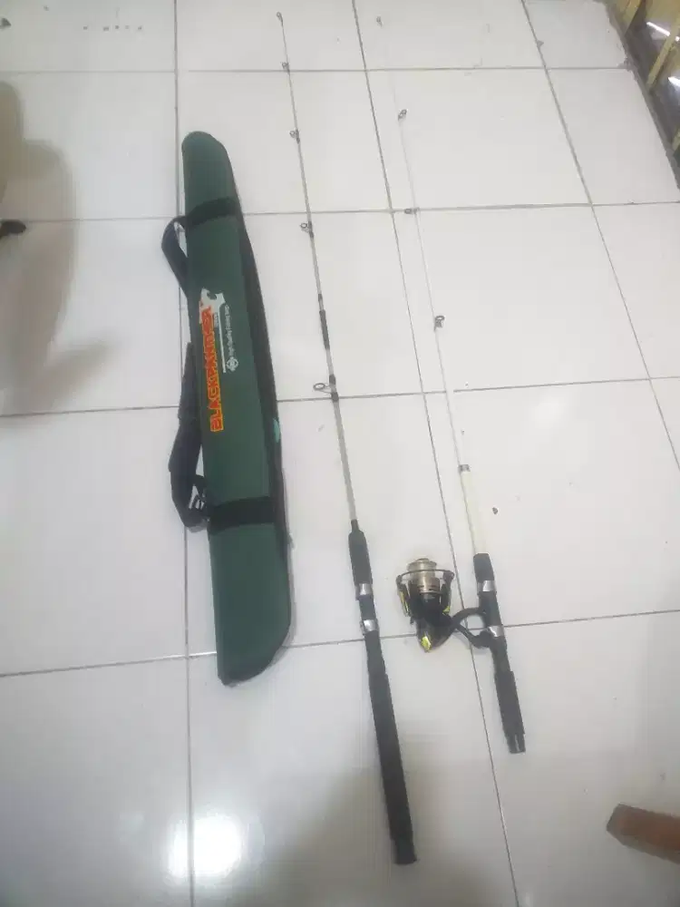Jual alat pancing + tas