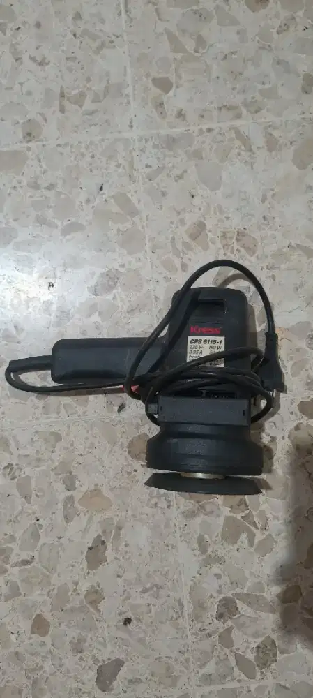 Mesin Amplas Listrik Merk Kress HEXE 115-1 (ORI BUATAN JERMAN)
