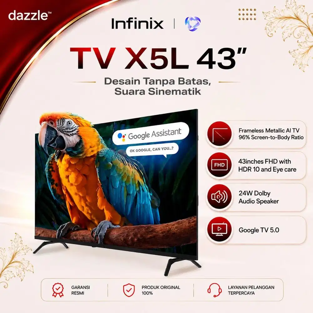 SMART TV INFINIX X5L 43 FHD