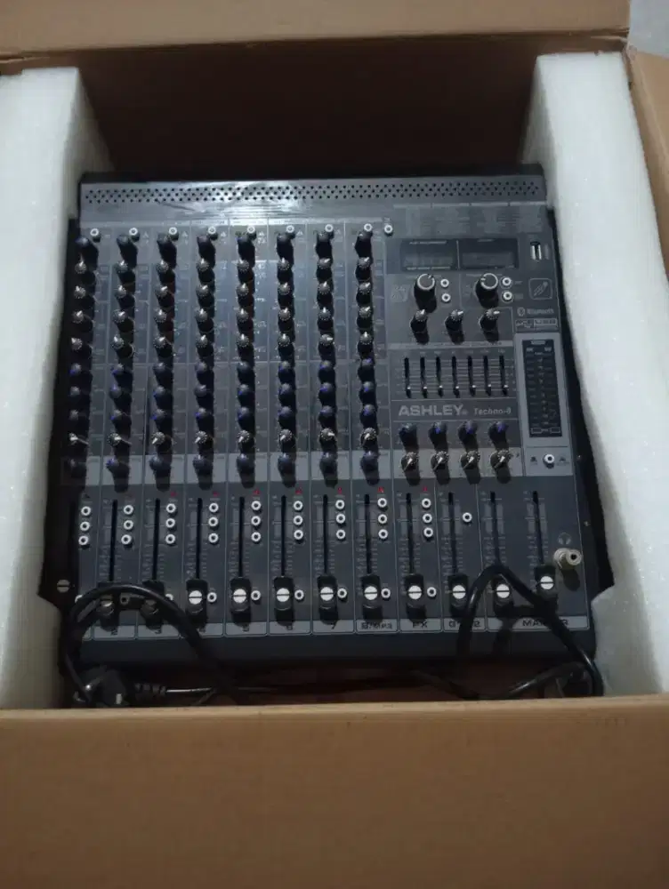 Jual mixer techno 8 ch
