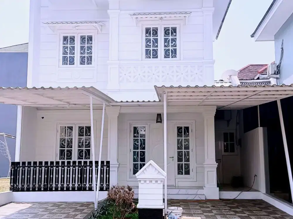Dijual Rumah Cantik Sudah Renov di cluster Tengah Kota Wisata Cibubur