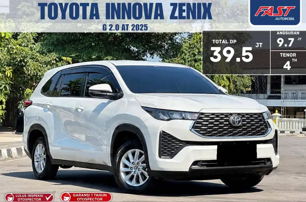 LOW KM.3RB TOYOTA INNOVA ZENIX G BENSIN MATIC PAJAK PANJANG 2.0 AT