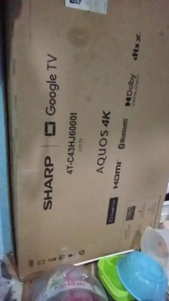 Sharp google TV AQUOS 4K 4T-C43HJ6000I