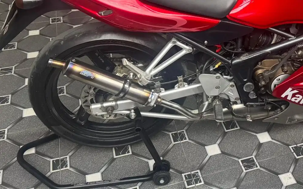Silincer Knalpot RS-1 titanium for ninja rr r ss rx-king 2tak