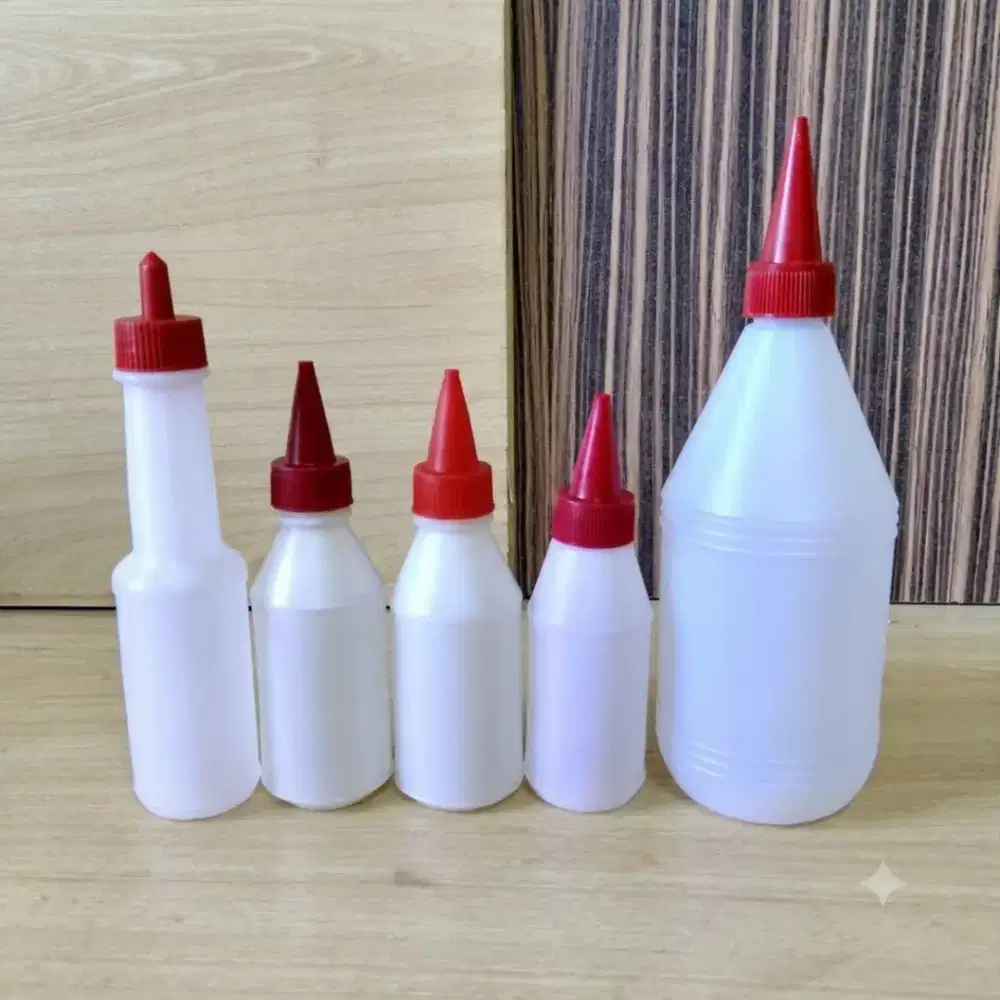 Botol Plastik cuka 60ml, 70ml, 80ml Botol Aki 400ml