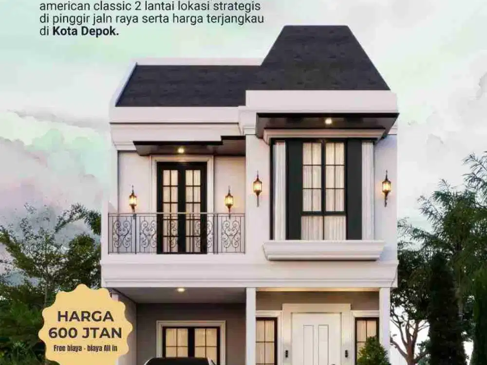 Jual Rumah Baru Murah 2 Lantai Di Cilangkap Tapos Kota Depok, Bisa KPR