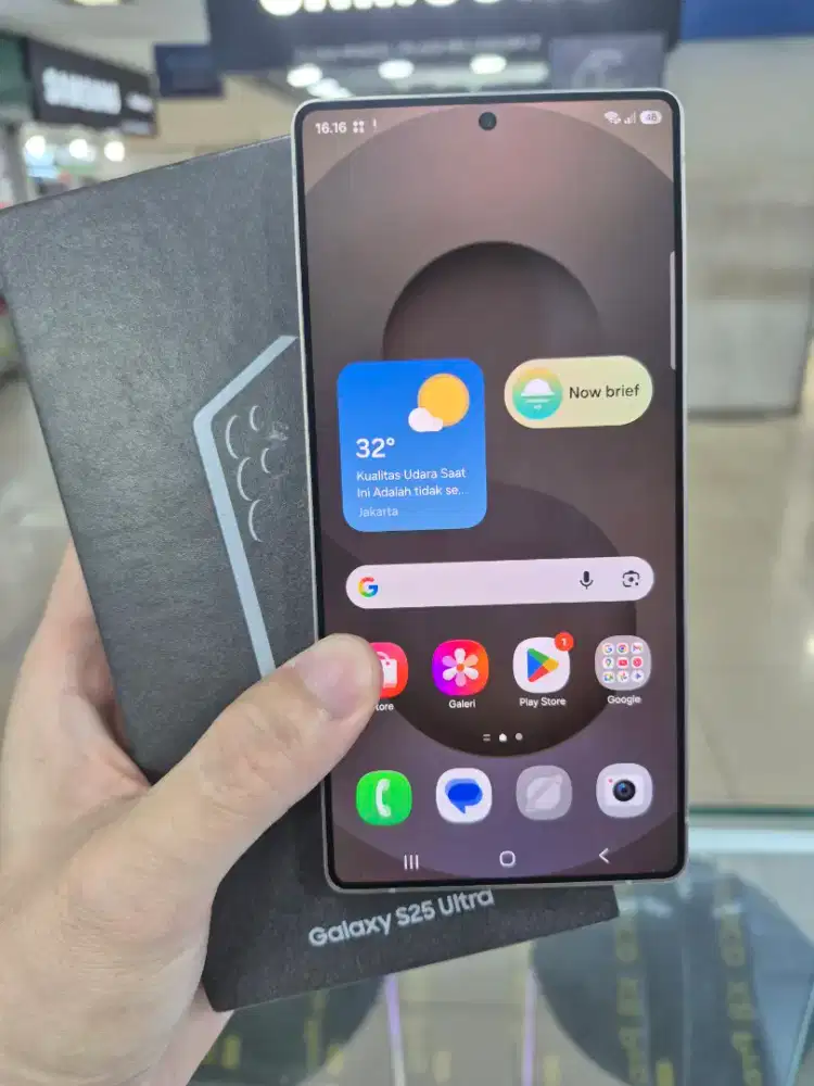 Samsung S25 ultra 12/256gb resmi mulus
