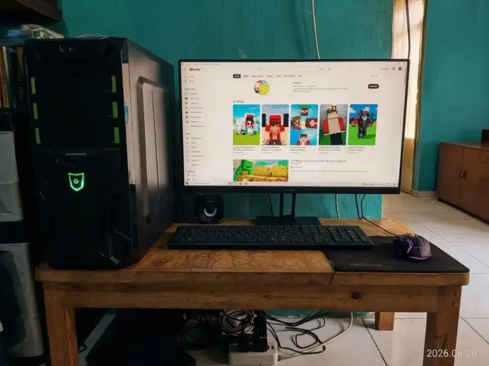 Komputer Desktop Fullset Monitor Xiaomi A24i