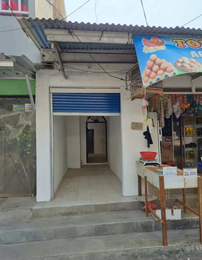 Dikontrakkan Tempat Usaha Pinggir Jalan - Cocok untuk Warung dan Toko
