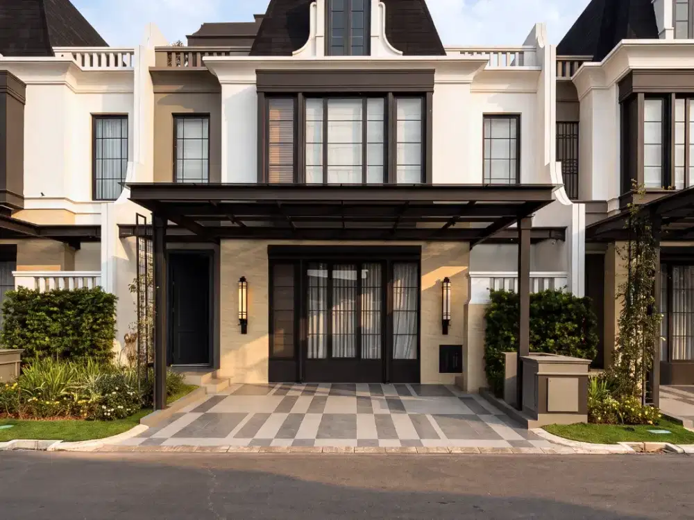 Rumah 3 Lantai di Gading Serpong Tangerang Bellefont East By Summarecon Serpong American Classic Mewah