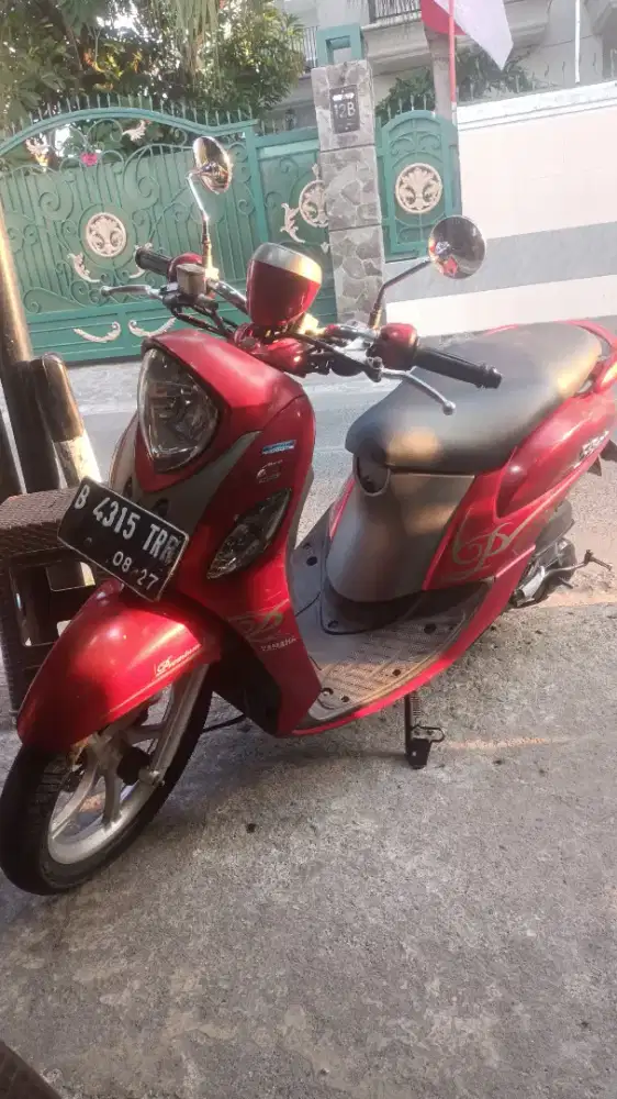 Yamaha Fino 2017 mulus full orisinil surat komplit