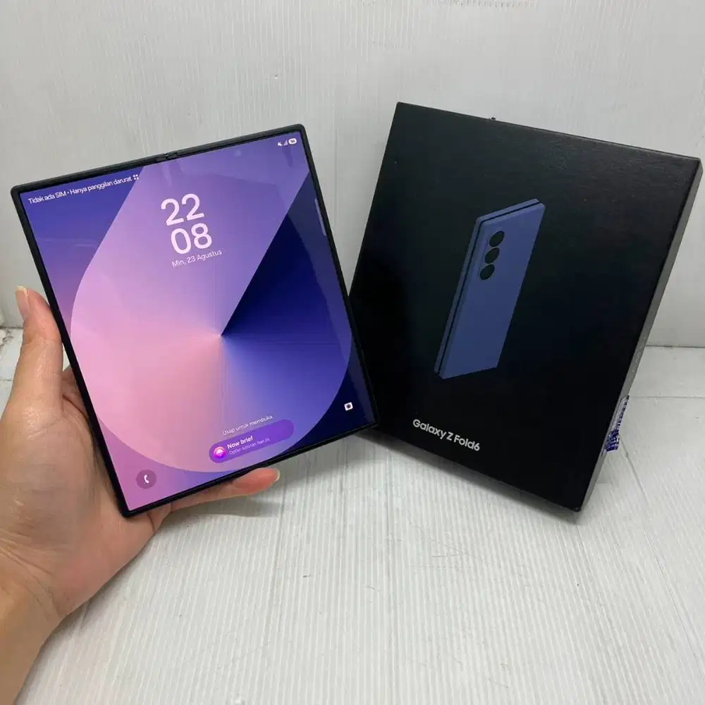 FULLSET LIKE NEW 99% SAMSUNG GALAXY Z FOLD 6 5G 12/256 NAVY EX SEIN