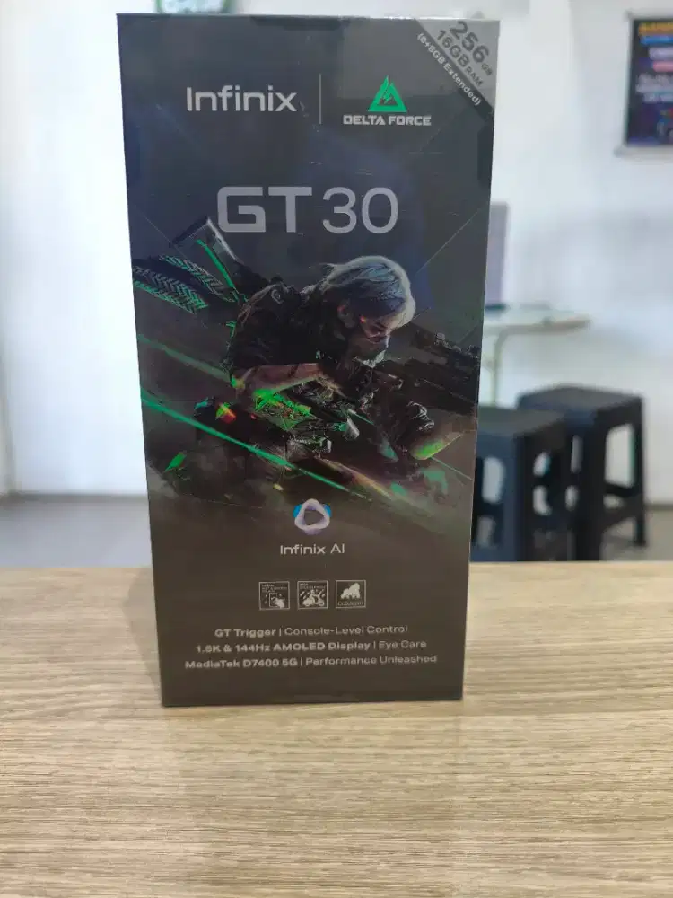 Infinix GT 30 5G, dimensity 7400,ram 8gb Rom 256gb