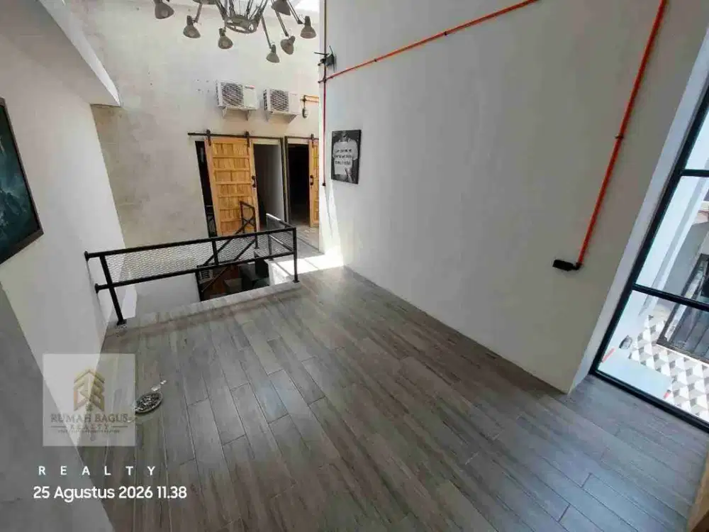 rumah kost 2lantai home industrial full furnished di cisitu dago bandung