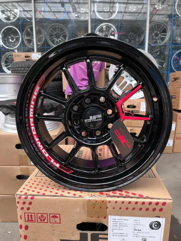 Venom 5 ring 15 lebar 7 pcd 4x100/114,3 ET 42 4pcs