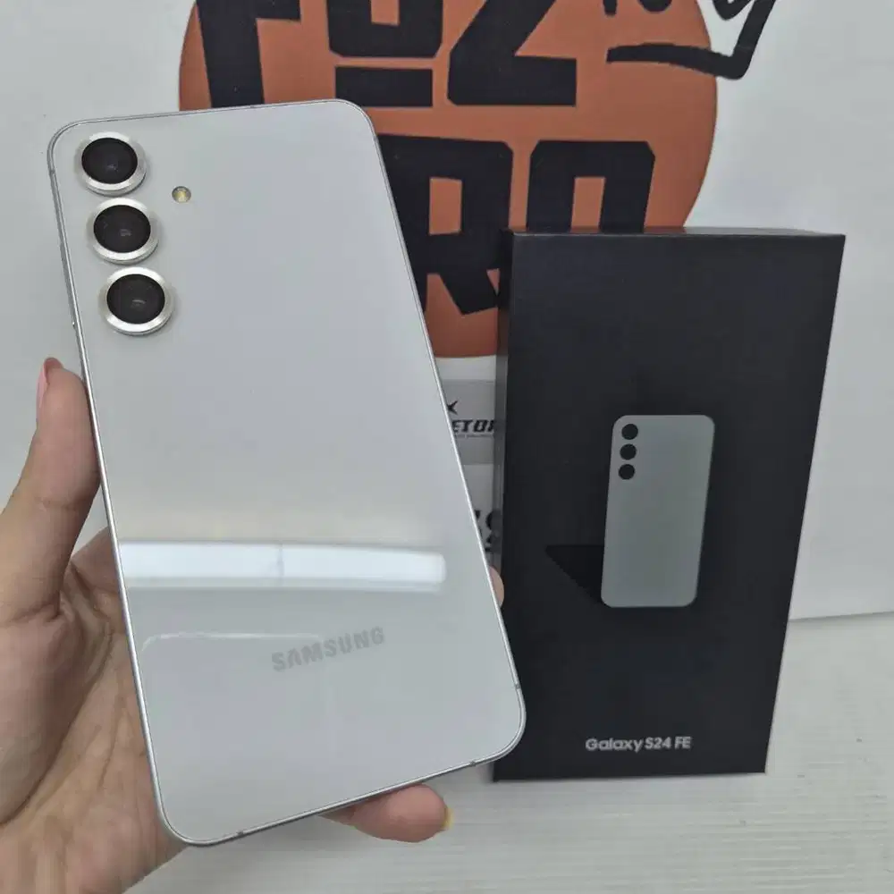 Samsung S24 FE 8/256GB Mulus Fullset Like NEW EX SEIN