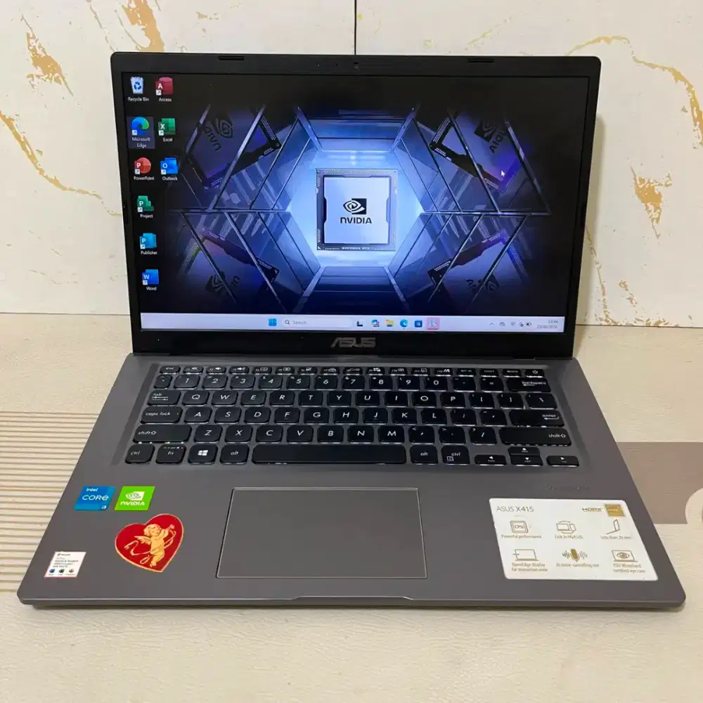 Laptop Asus VivoBook X415EP -Core i3-1115G4 -SSD 512GB -4GB -MULUS