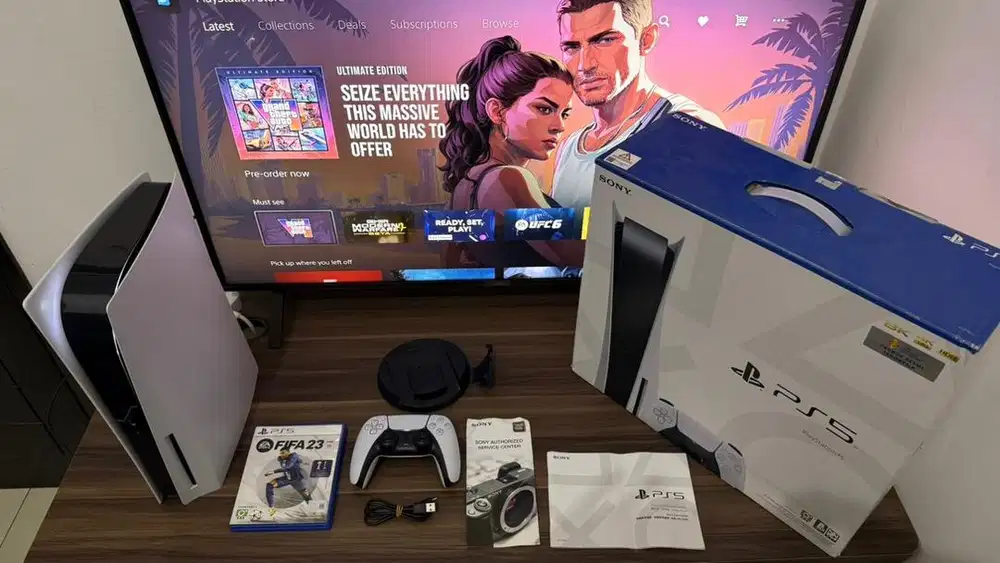 PS5 Disk Version (Mulus & Original) + 007 First Light