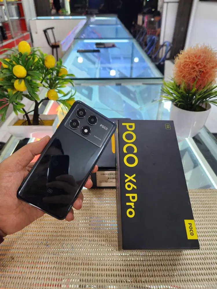 Poco X6 Pro 5G Ram 12+12Gb/512Gb Fulset Mulus Original 100% Bergaransi