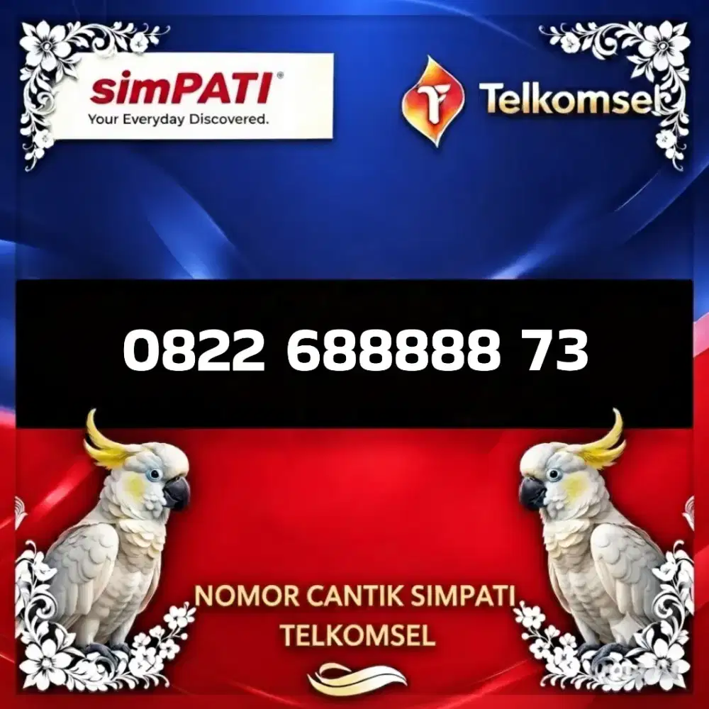 Nomor cantik simpati Telkomsel super