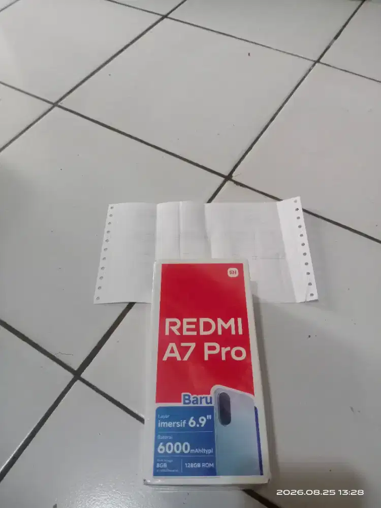 Redmi A7 pro 4/128 Black segel pabrik