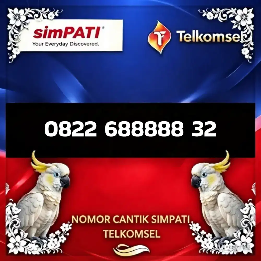 Nomor cantik simpati Telkomsel super
