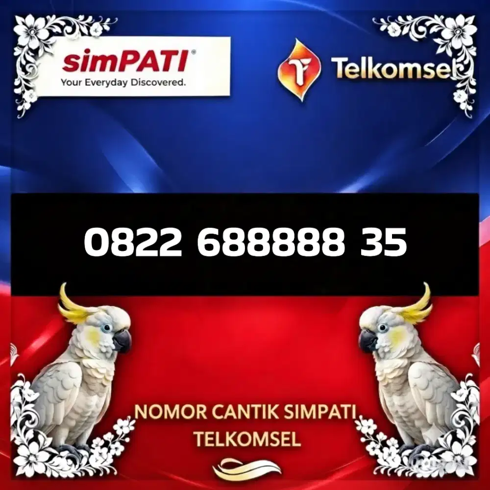 Nomor cantik simpati Telkomsel super
