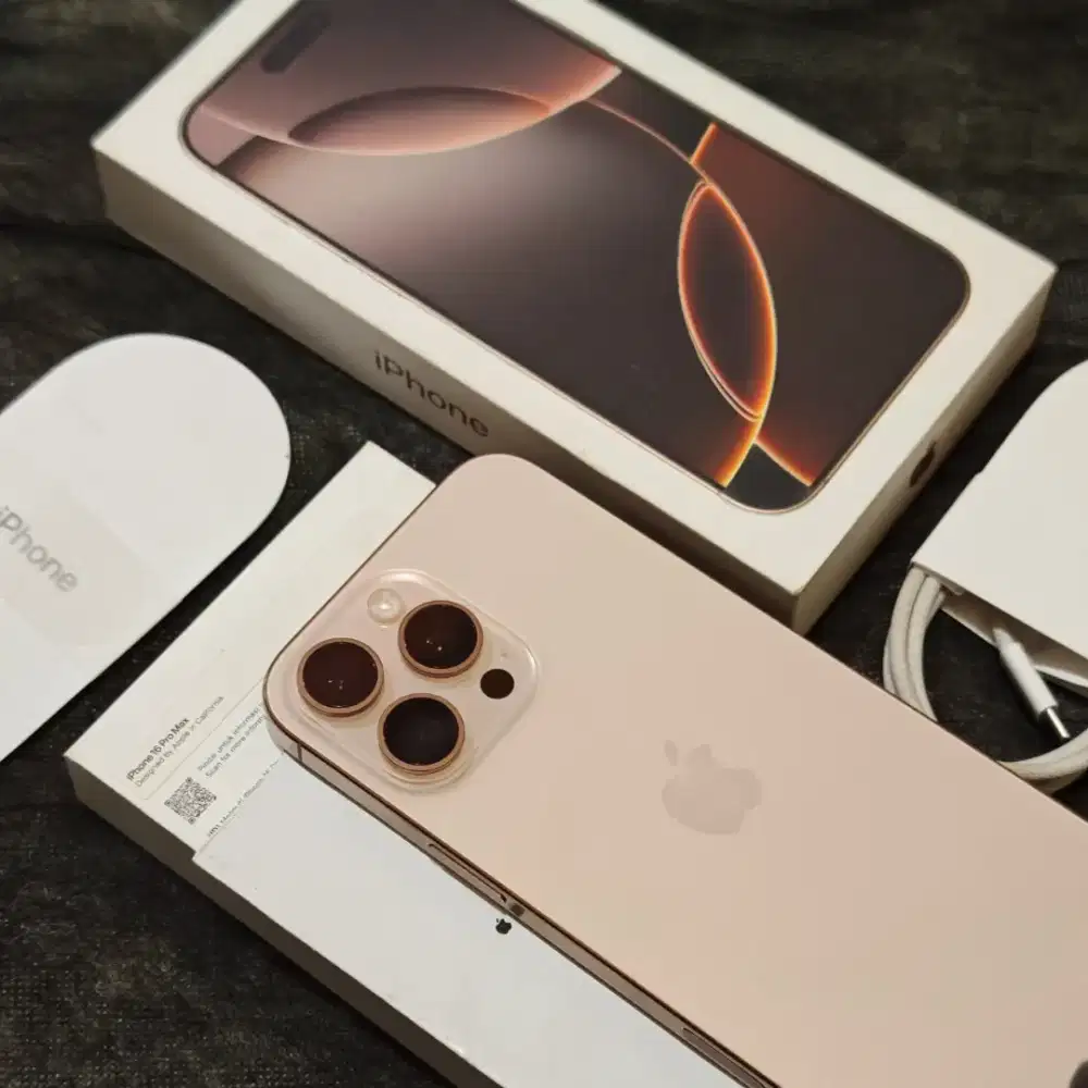 Iphone 16 Pro Max 256GB Baterai 96% Like New Ibox Fullset Resmi