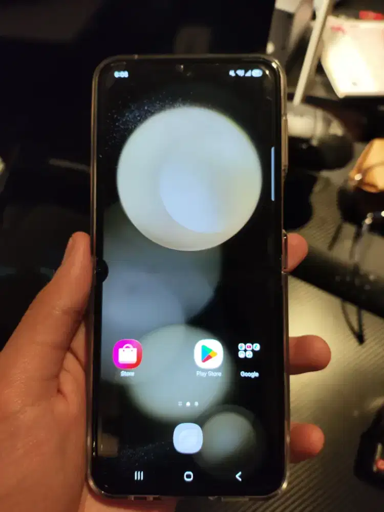 Z FLIP 5 512gb MINUS LCD DEAD PIXEL BISA NEGO