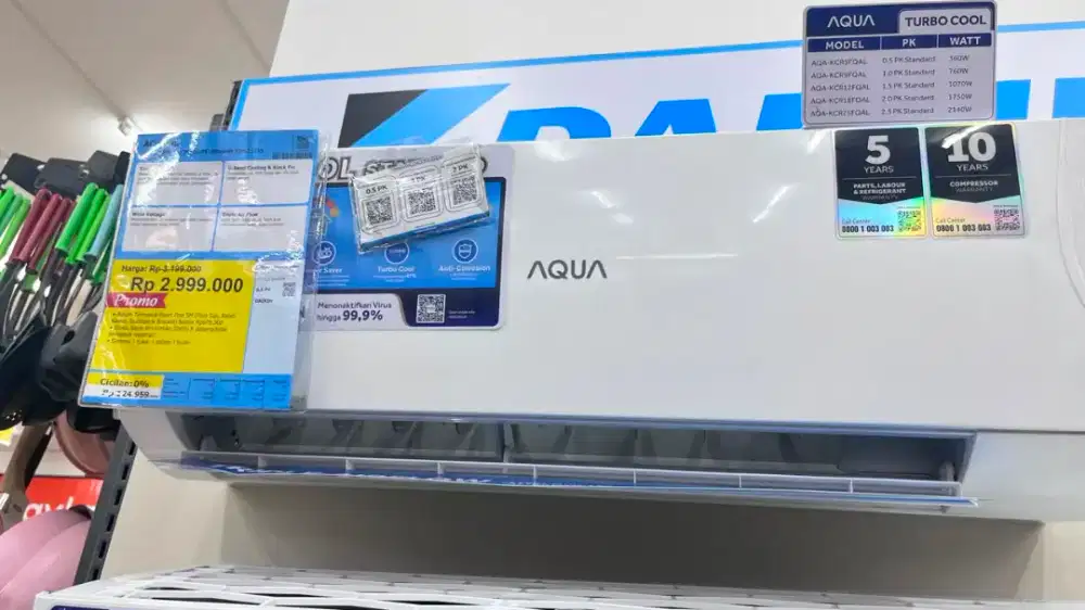 AC Sharp 05 pk free pengiriman