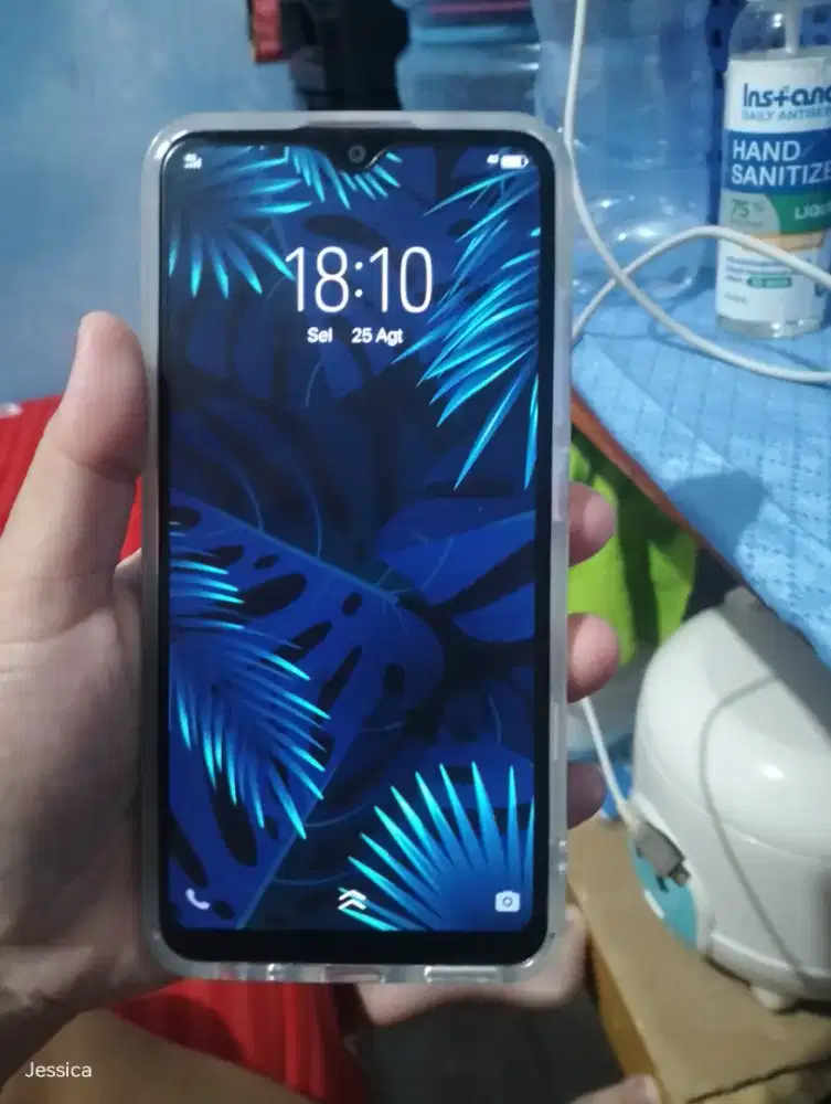 Dijual hp vivo Y91C pemakaian jrang dipakai .