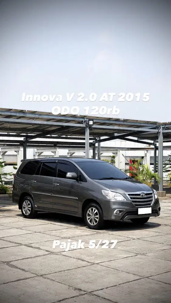 Kijang Innova V 2.0 AT Bensin 2015 bukan 2014 Gray