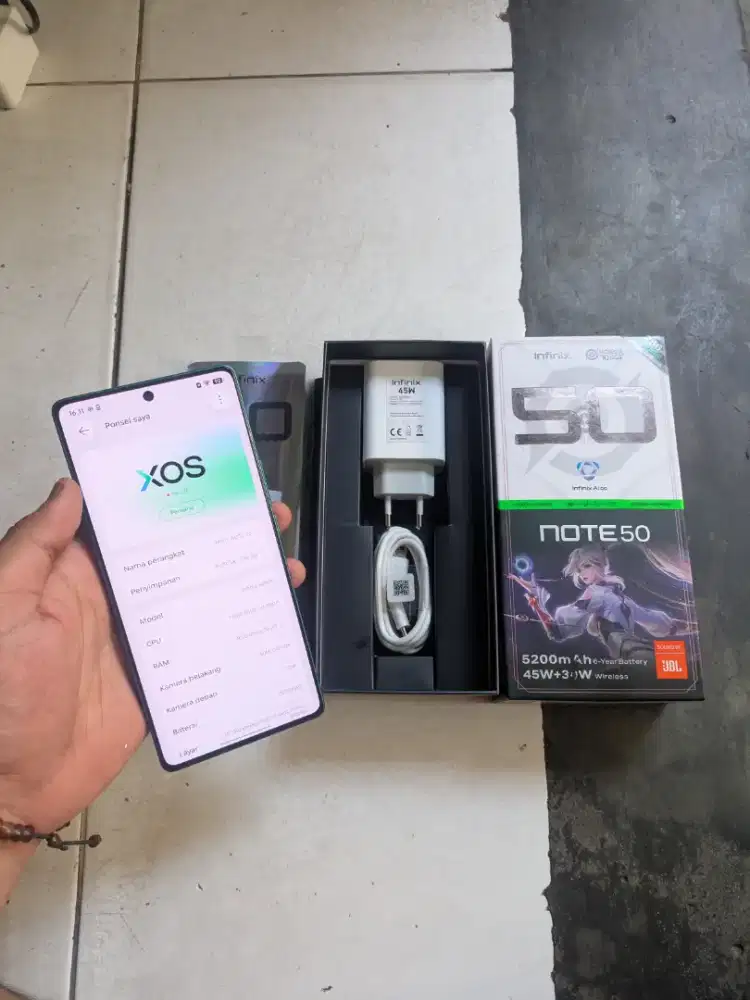 Infinix Note 50 8+8/256