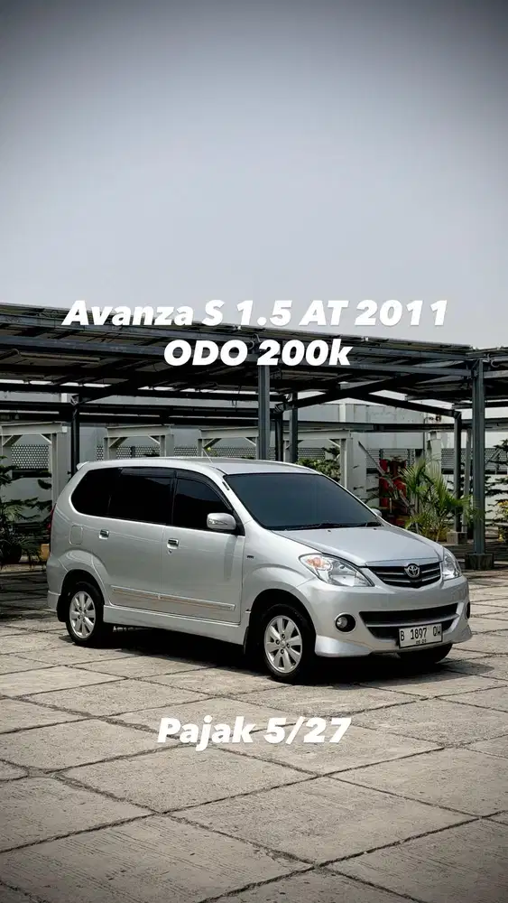 Avanza S 1.5 AT 2011 Matic 2010 Veloz G