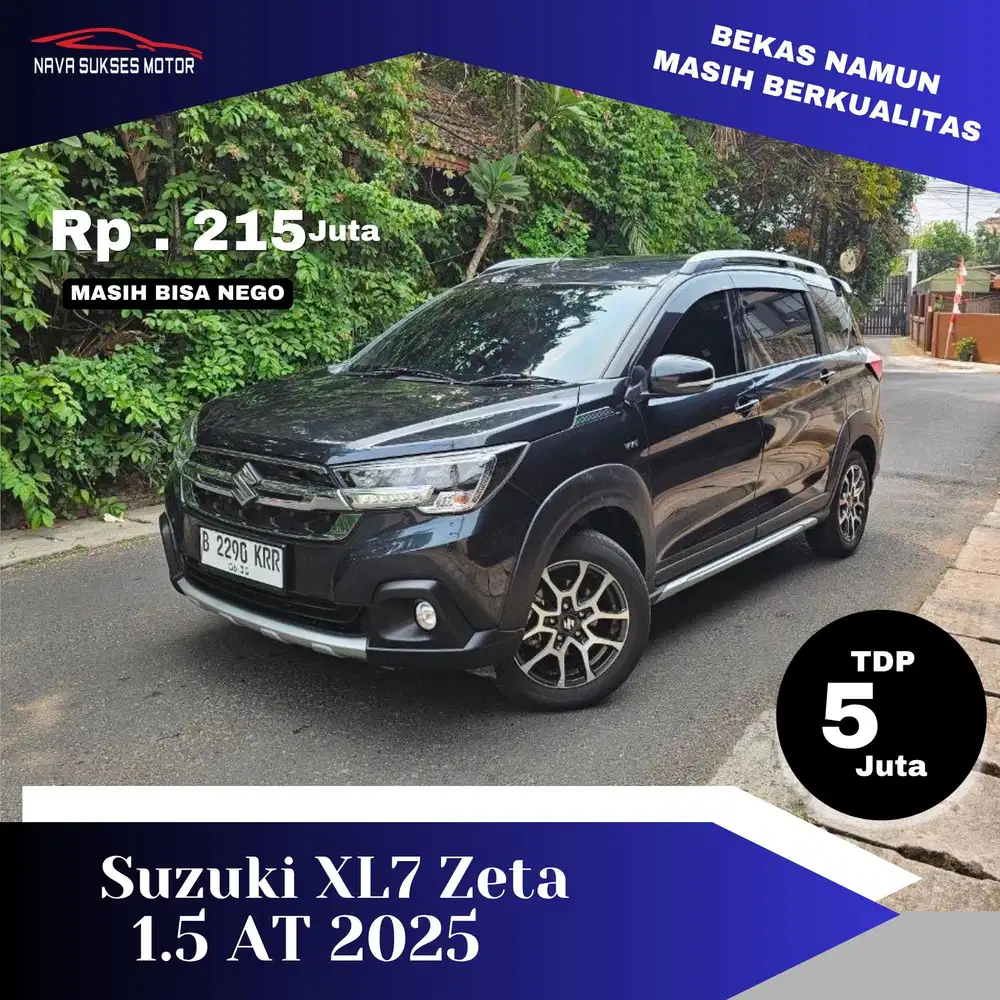 TDP 5 JUTA * SUZUKI XL7 ZETA AT 2025 *