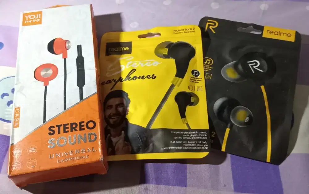 Headset Earphone 3.5mm