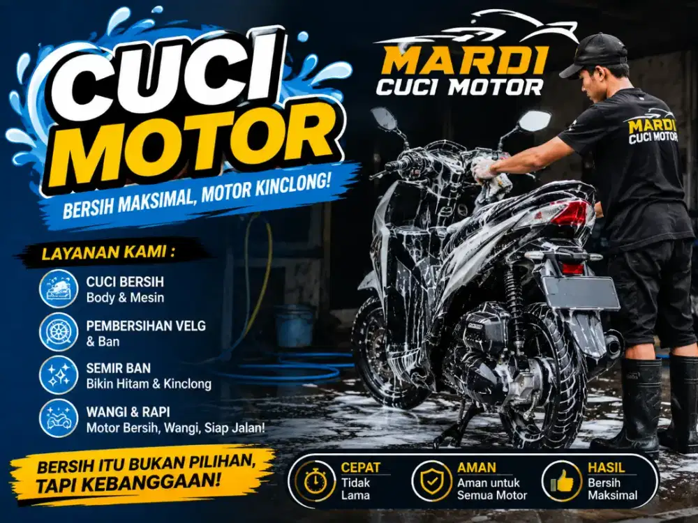 DICARI PENCUCI MOTOR