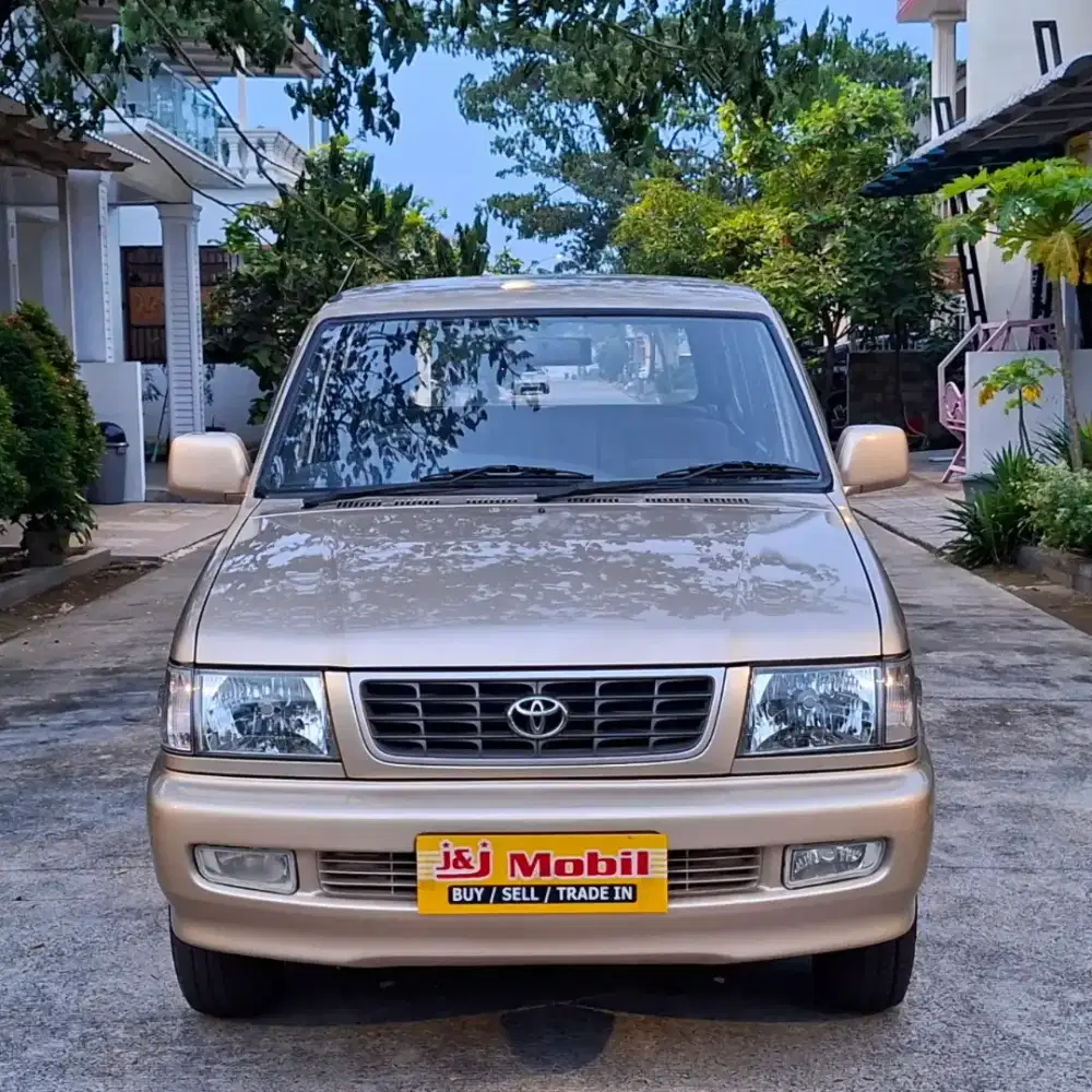 VINTAGE! KIJANG LSX DIESEL ODO 25 RIBU ASLI THN 2002 BEIGE FULL ORI